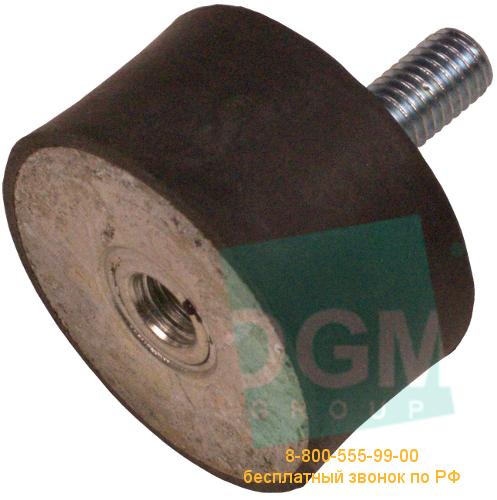 Амортизатор ЕС(B) 25х15VD18M М6х18 M6 60Sh